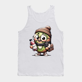 Hipster Kiwi - Kombucha Lover's Delight Tank Top